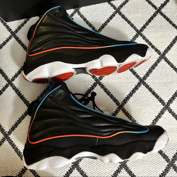 jordan pro strong black orange blue 12 - Picture 4 of 13